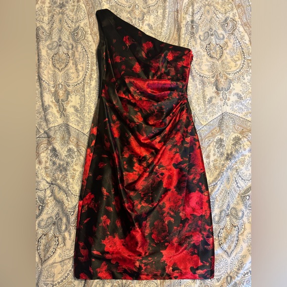 Rose pattern like dress from Cache, size 2. Great condition. - Picture 2 of 4